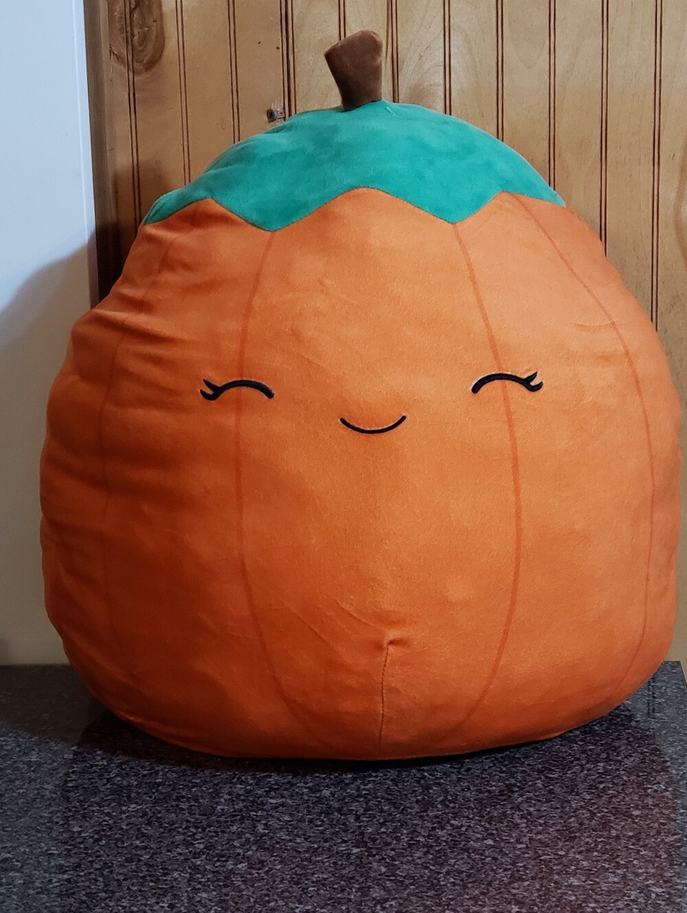 Timmy The Pumpkin Squishmallow Big 16in W 22in Tall Perfect Condition Halloween
